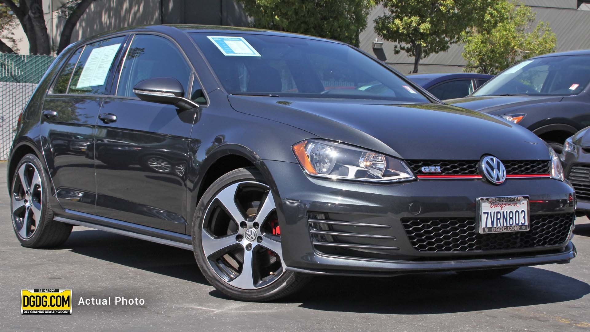 Golf Gti S Hatchback In Oak Tree Mazda Br 877 854 9972 M22696a Pre Owned 2017 Volkswagen Golf Gti S